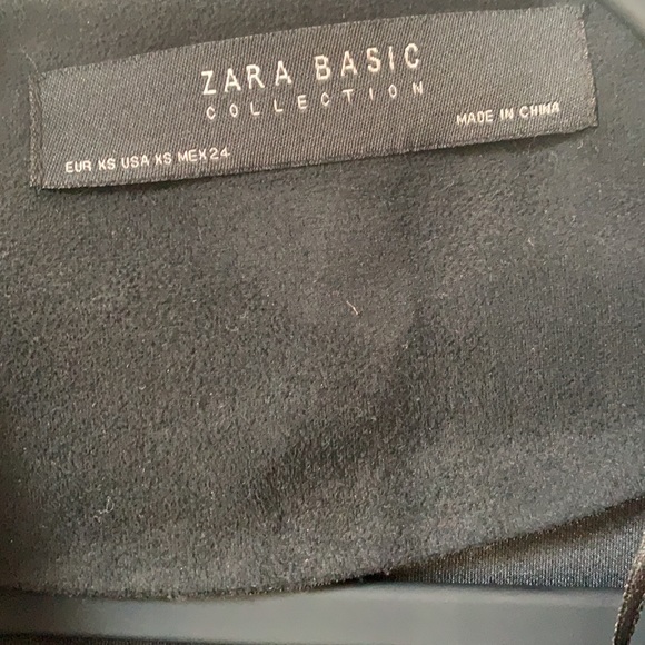 Zara basics Black jacket / shawl US XS - Picture 3 of 4